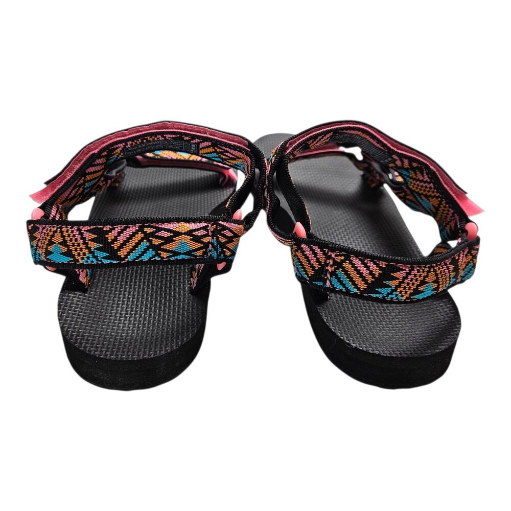 TEVA Women's 9 Original Universal Hiking Sandals 1003987 Boomerang Pink Aztec - Picture 5 of 7